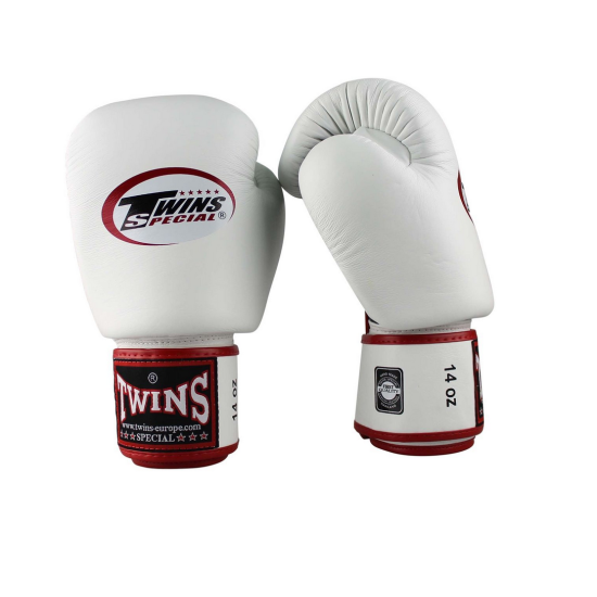 Gants de Boxe d'entrainement TWINS BGVL3  Blanc